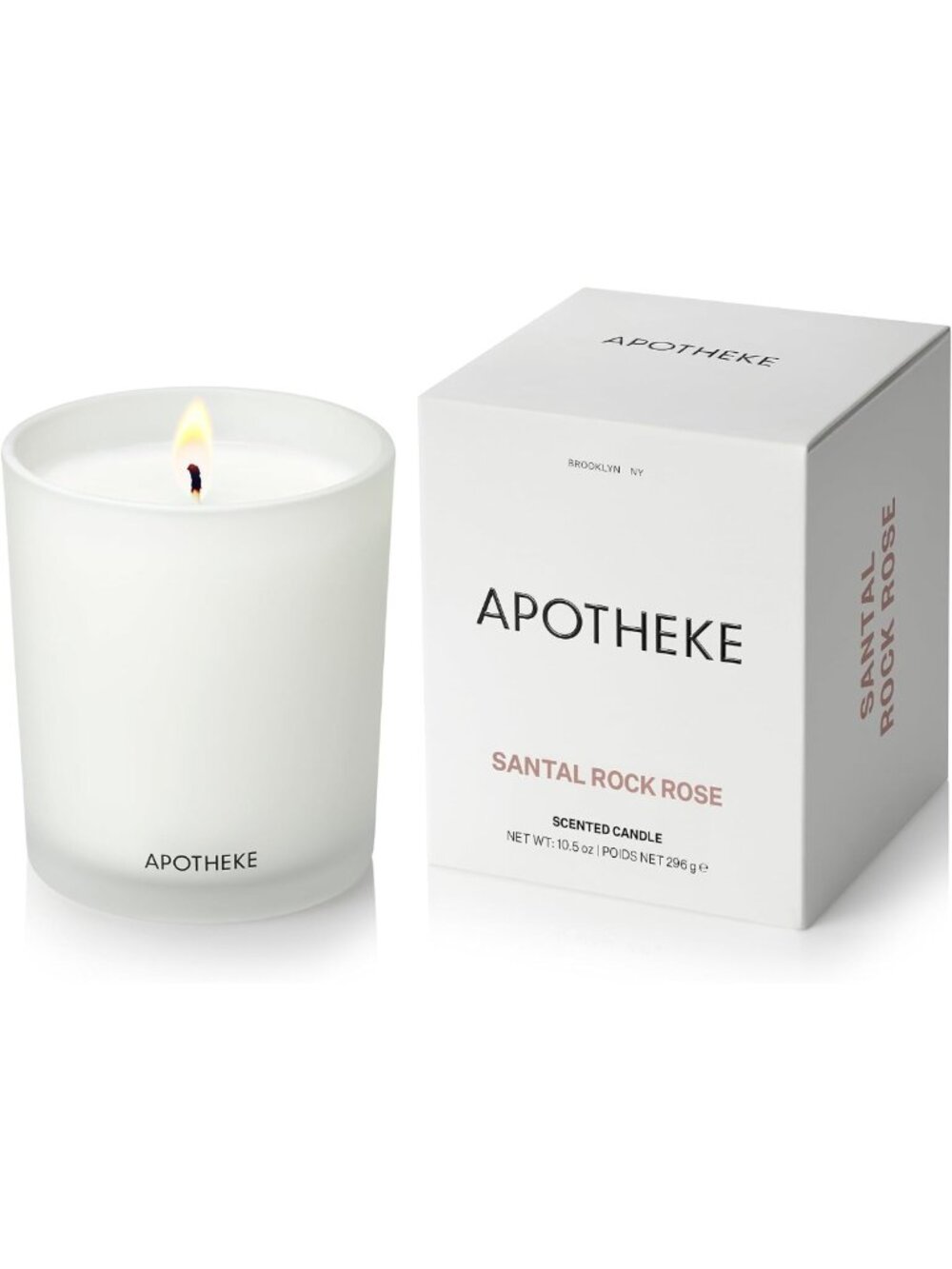 Signature Scented Candle for Home - Santal Rock Rose, 10.5 Oz, Relaxing